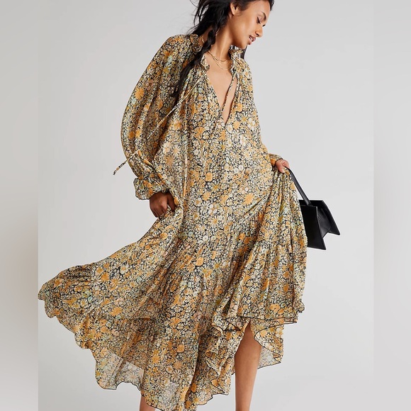 Free People Feeling Groovy Maxi Dress - Picture 4 of 13